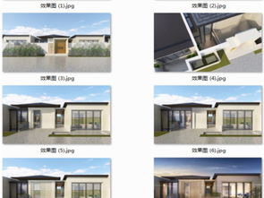 精品别墅室内外深化CAD设计方案与效果图平面图资源汇总